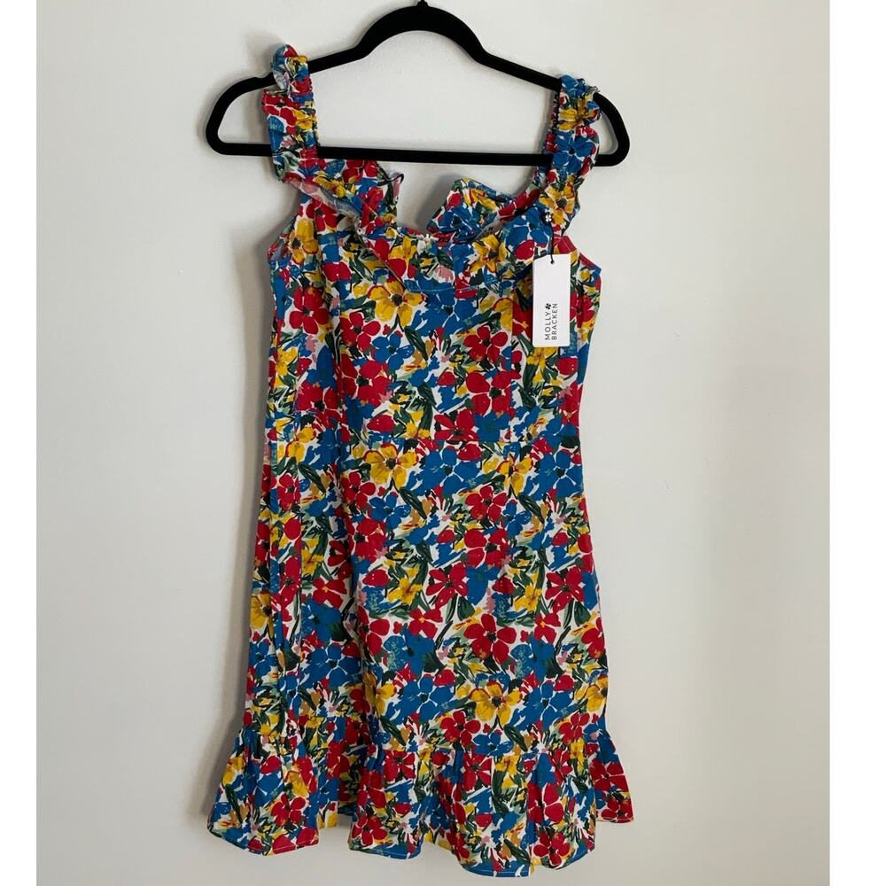 Molly Bracken Woven Summer Dress NWT size small